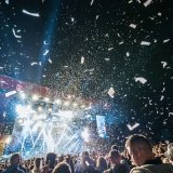 Malgré de forts vents, le festival fut un succès, selon les organisateurs.